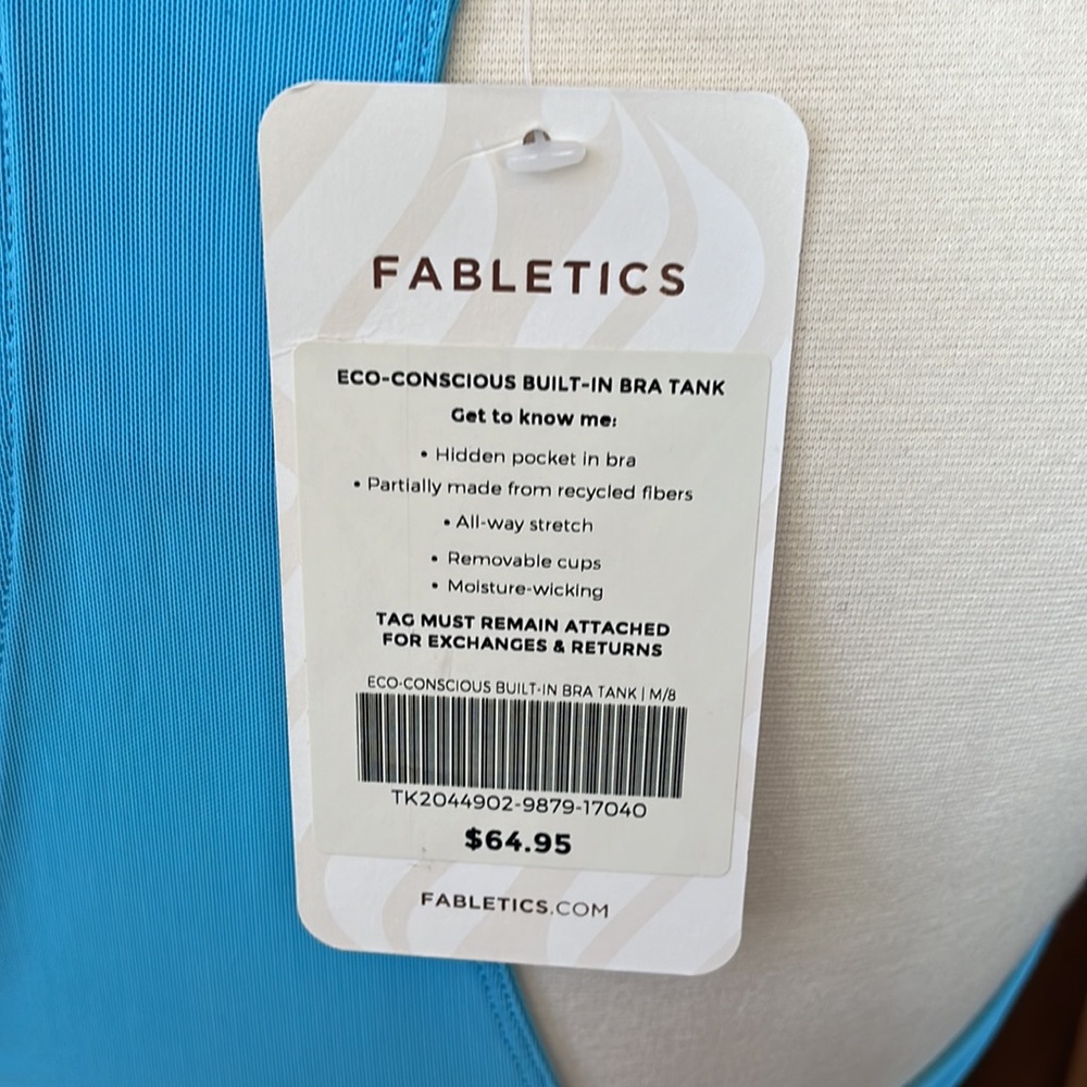 Fabletics Tank Top With Built In Bra - image 5
